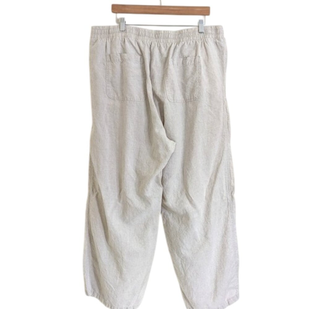 Amazon Essentials Linen Blend Pull On Drawstring … - image 3